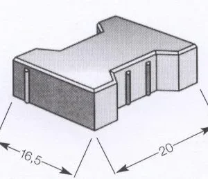 Doppel-T Stein